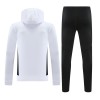 Real Madrid Hoodie Trainings Sweatshirt 2024-25 Witte - Heren